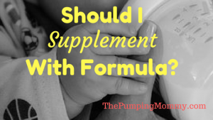 should-i-supplement-with-formula