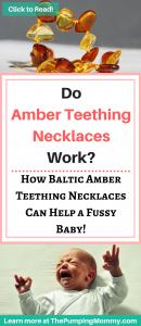 Bottle Feeding Issues Solved with Amber Teething Necklace