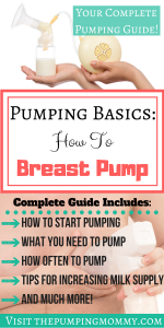 Pumping Basics How to Breast Pump