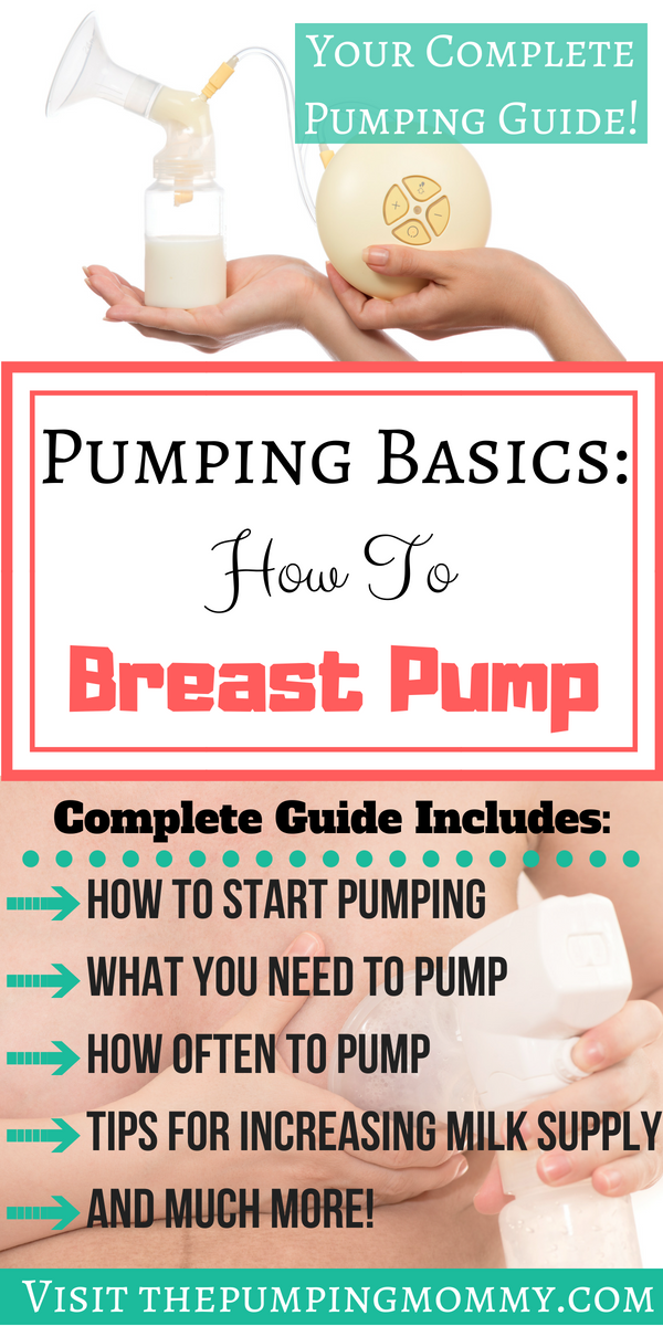 Pumping Basics How to Breast Pump Want to learn the Pumping Basics? How to Breast Pump to build a proper milk supply and maintain a successful Breastfeeding relationship? Find out how! #PumpingBasics #HowtoBreastPump #BreastPumping #BreastMilkSupply